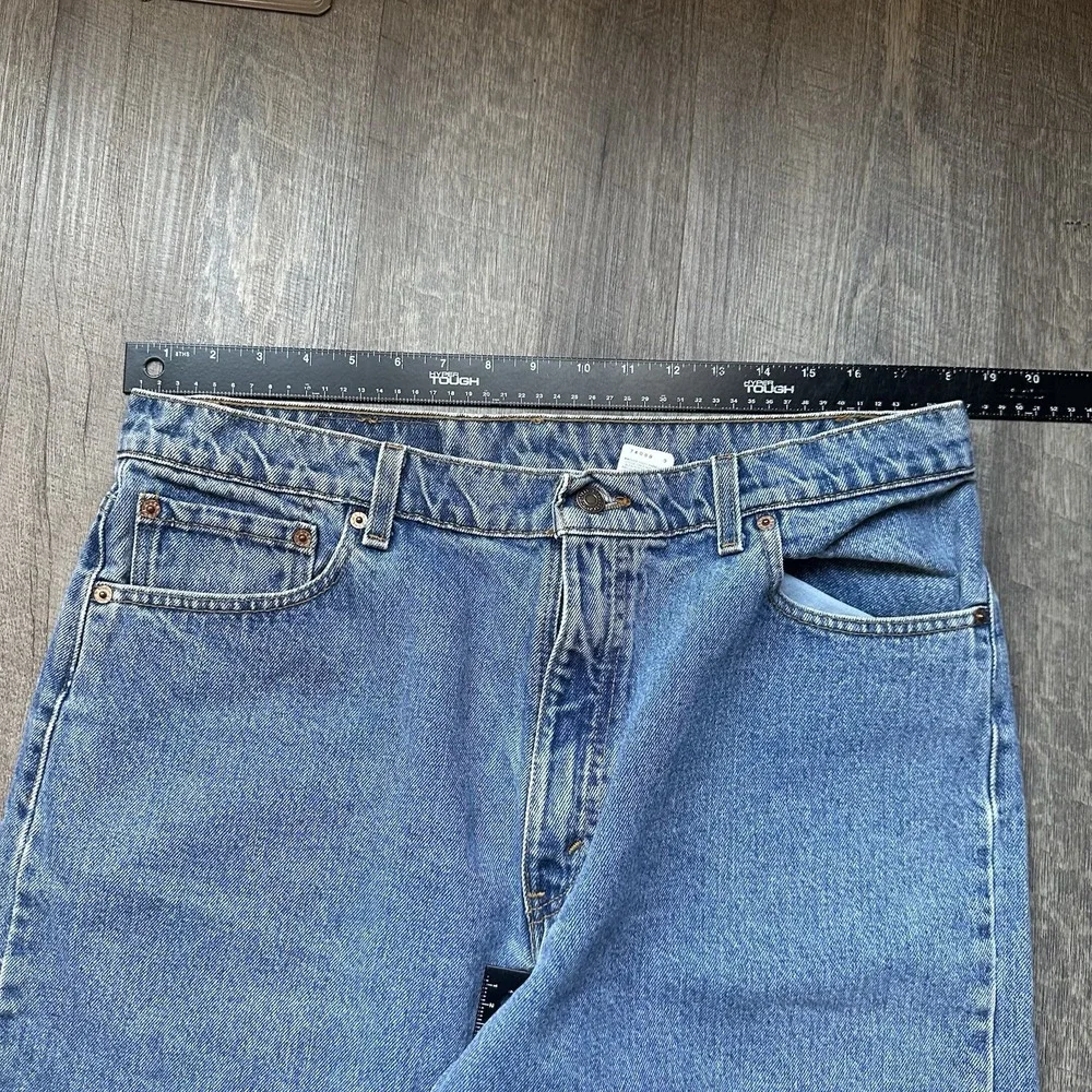 Vintage Levis 567 Jeans Mens 36x34 Blue Baggy 90s Made USA Loose Extra Wide Le